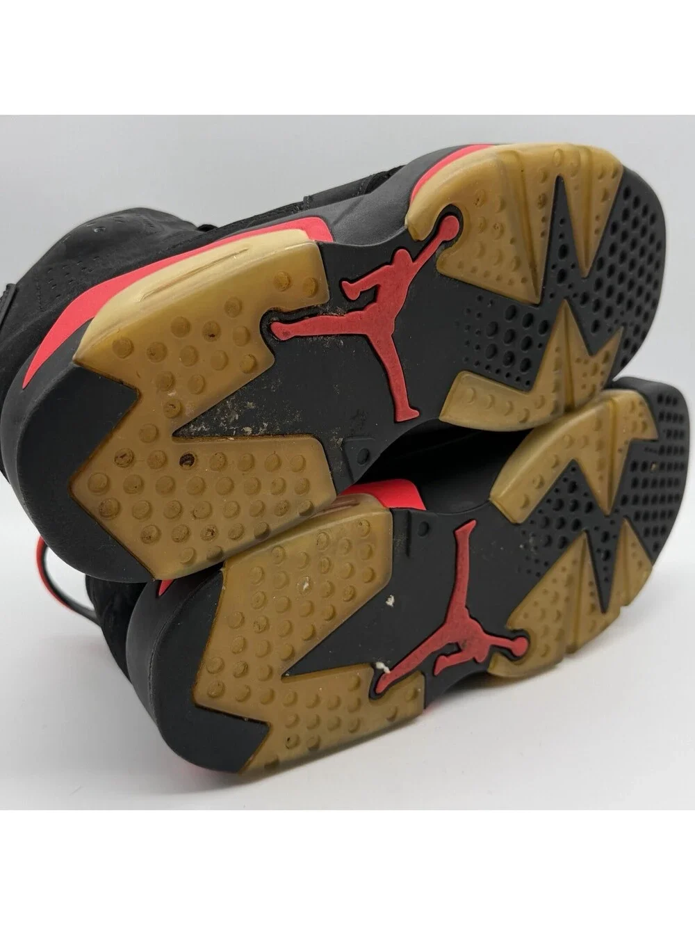 Air Jordan 6 Retro Black Infrared 2014 384664-023 Men 10.5 Women 12